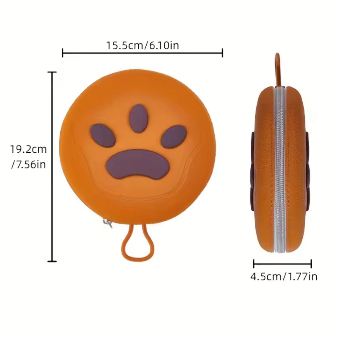Gamelle pliable pour chien 2 en 1 – bol double silicone portable voyage