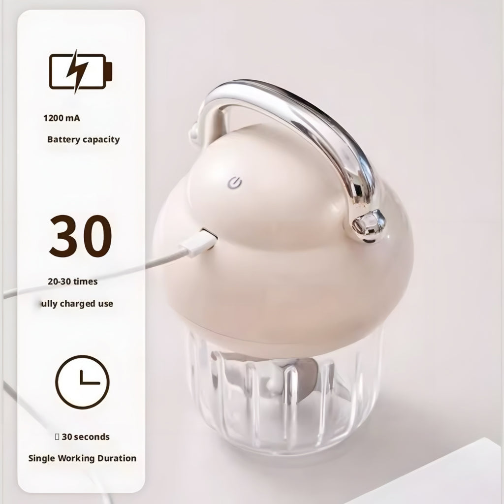 Mini blender portable sans fil rechargeable – mixeur multifonction cuisine rapide
