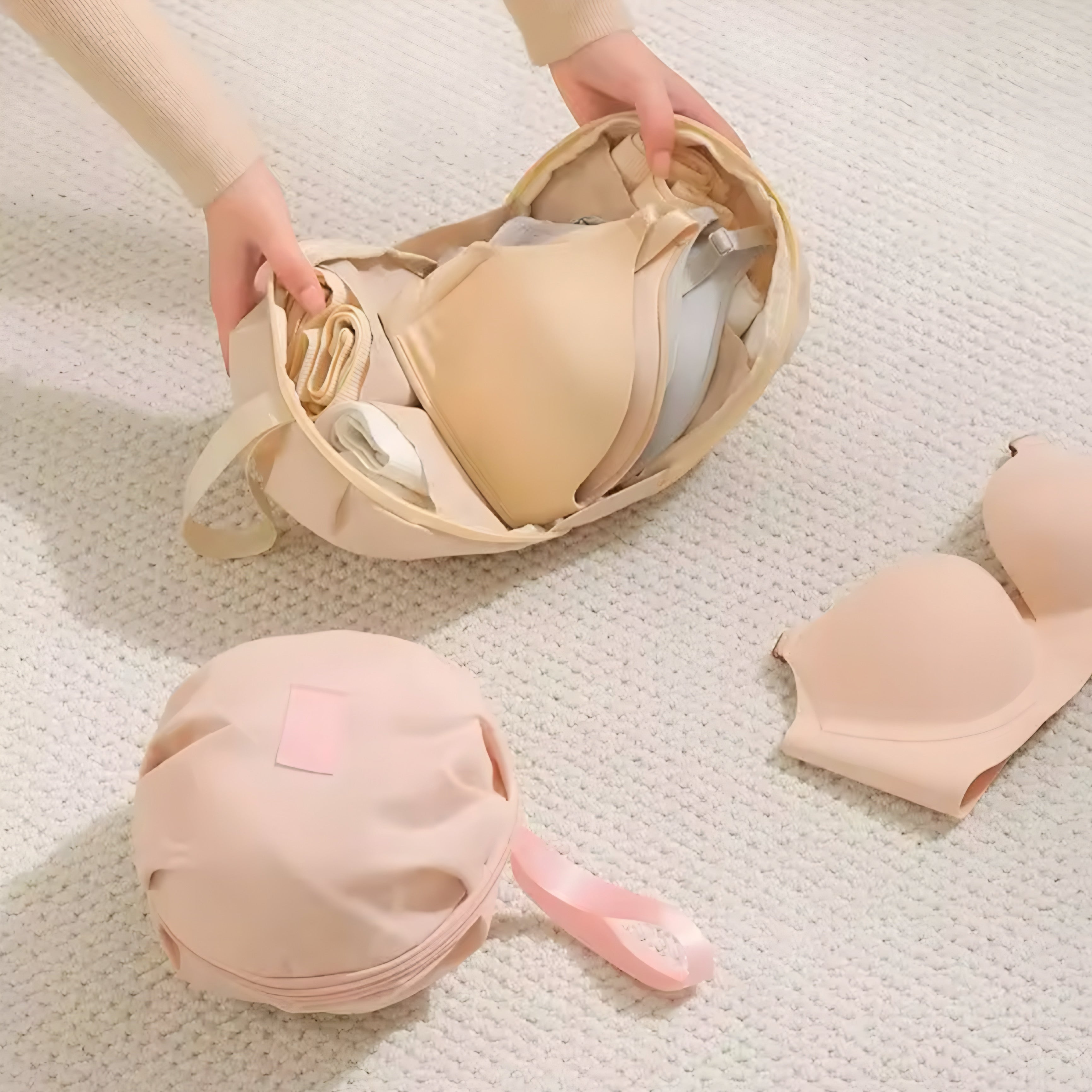 Organisateur de voyage lingerie et chaussettes – sac compact et portable