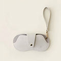 Étui à lunettes en cuir PU effet lychee – protection légère et élégante