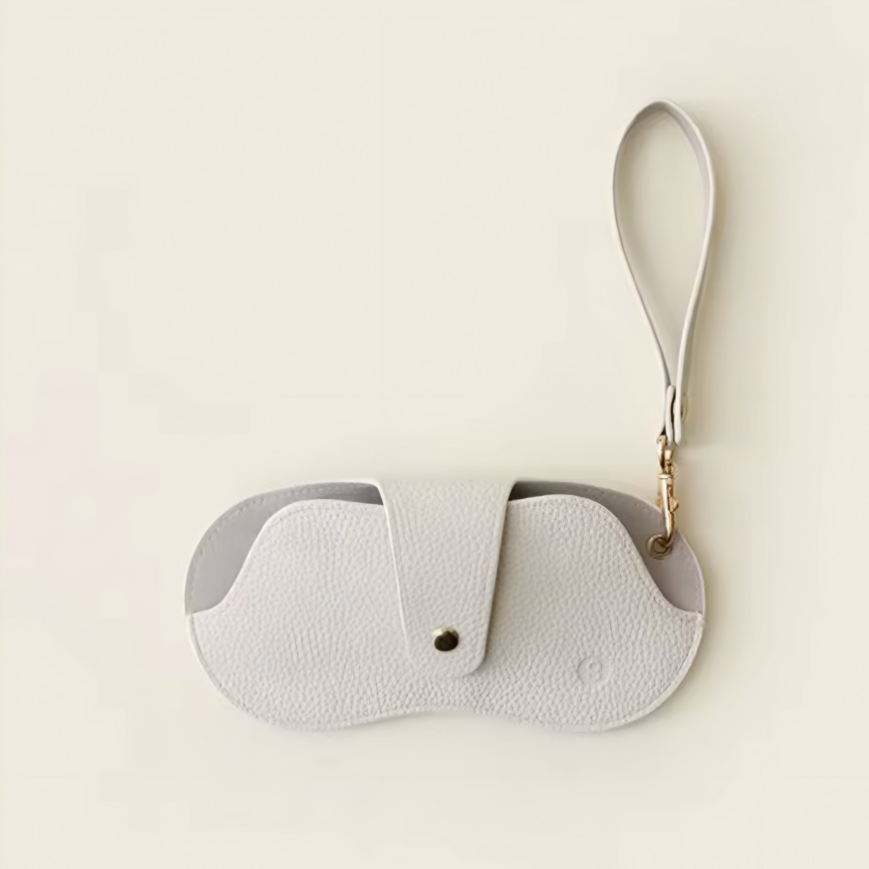 Étui à lunettes en cuir PU effet lychee – protection légère et élégante