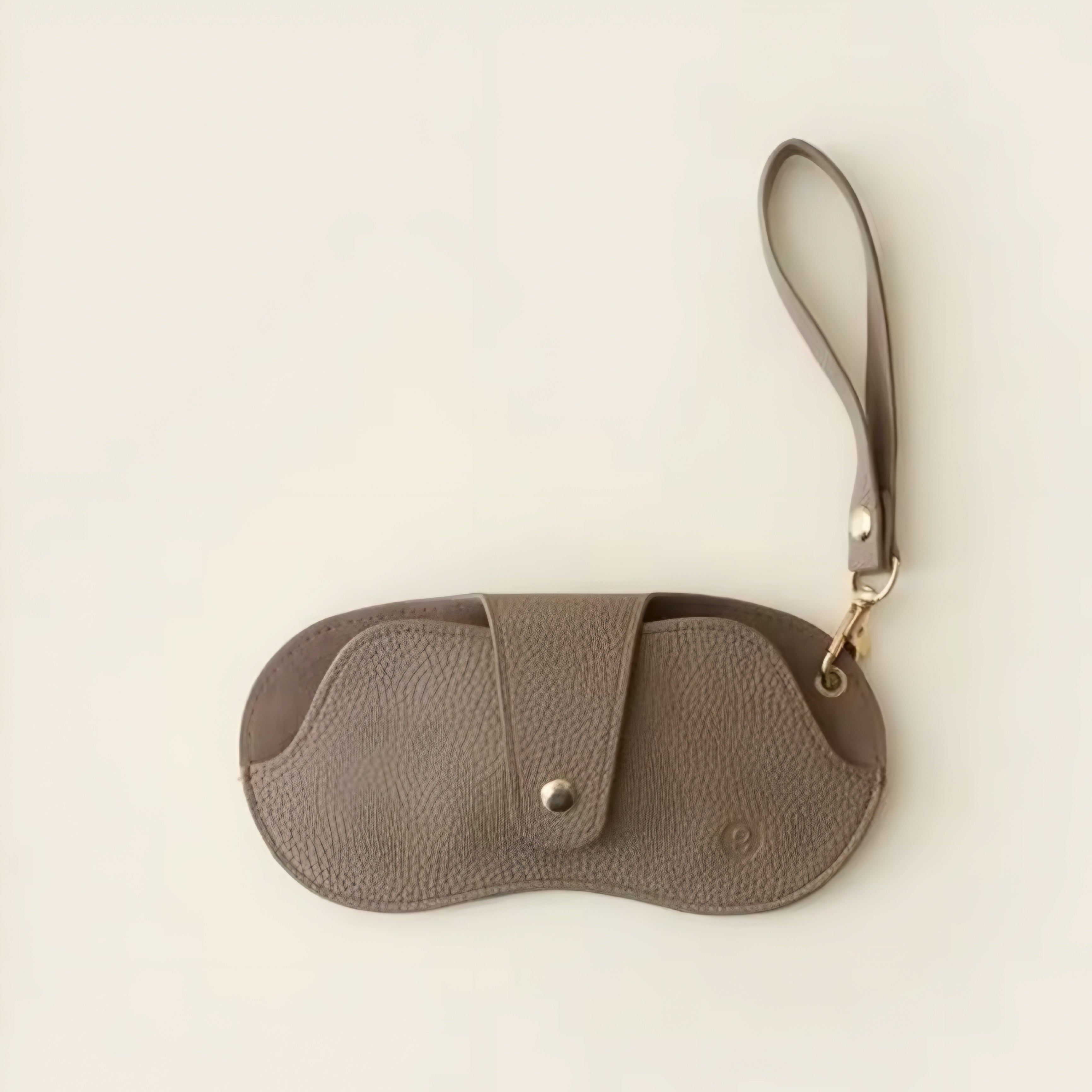 Étui à lunettes en cuir PU effet lychee – protection légère et élégante