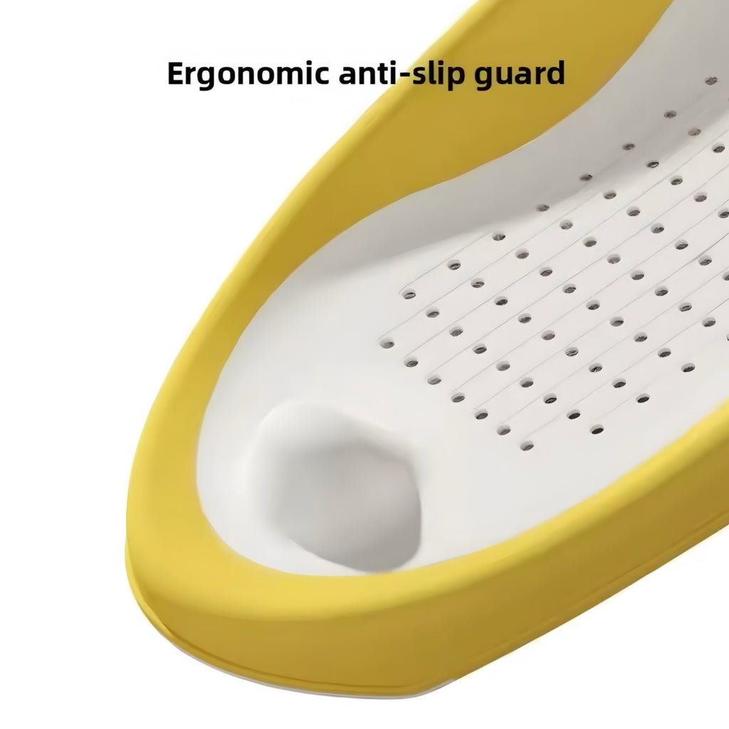 Siège de bain bébé pliable ergonomique – sécurité et confort 0-12 mois