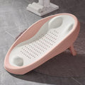 Siège de bain bébé pliable ergonomique – sécurité et confort 0-12 mois