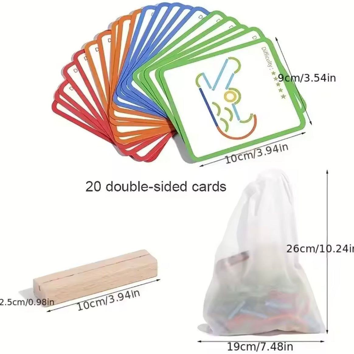 Puzzle Montessori en bois – jeu éducatif logique et créatif