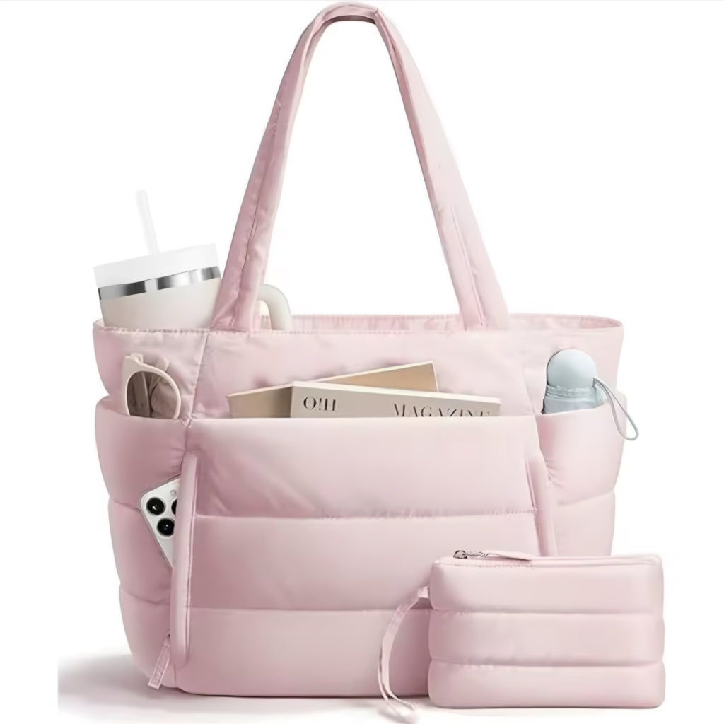 Sac cabas matelassé grande capacité