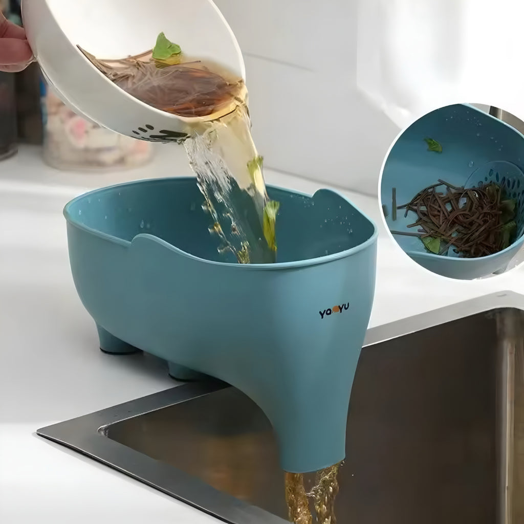Égouttoir à fruits éléphant – panier de cuisine multifonction pratique