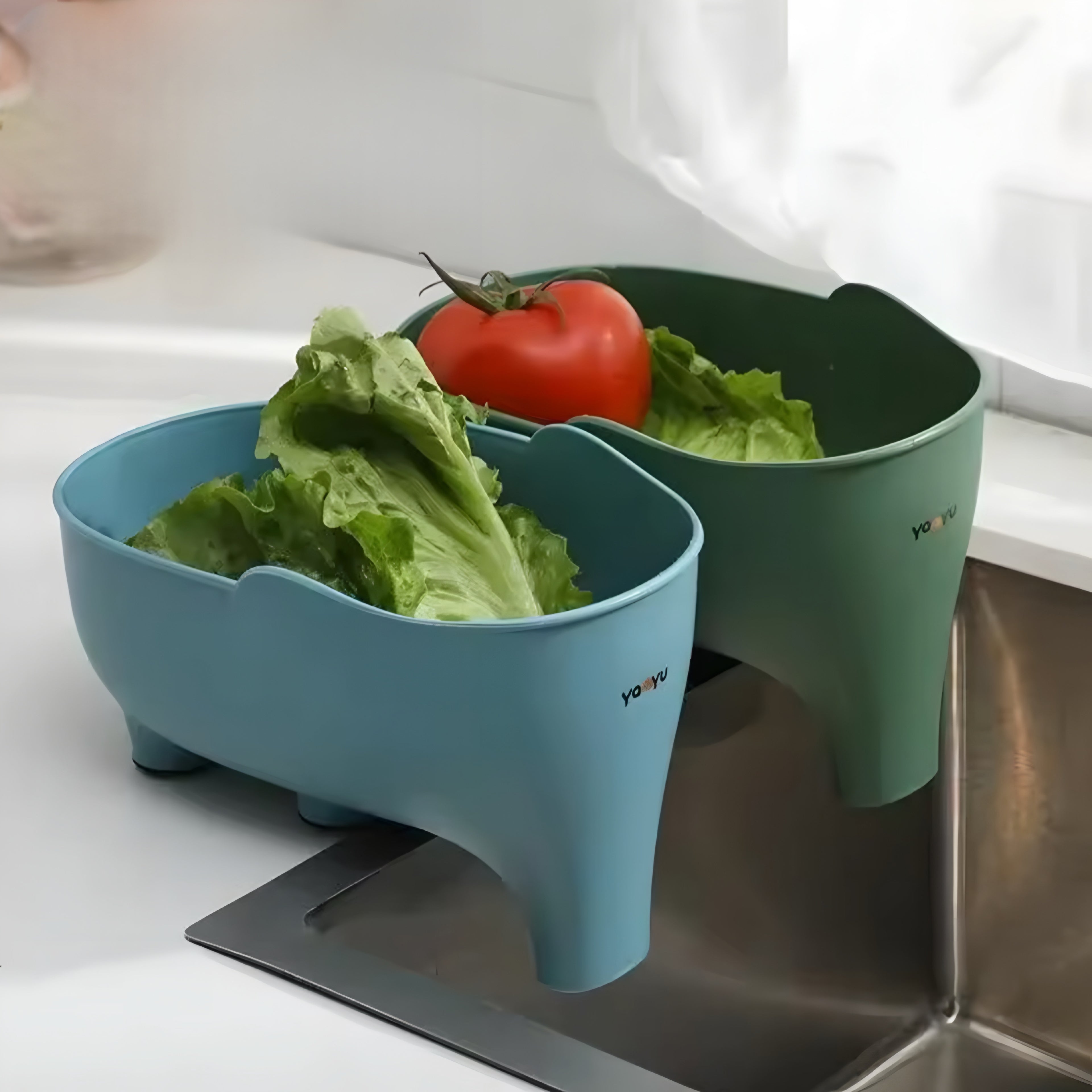 Égouttoir à fruits éléphant – panier de cuisine multifonction pratique